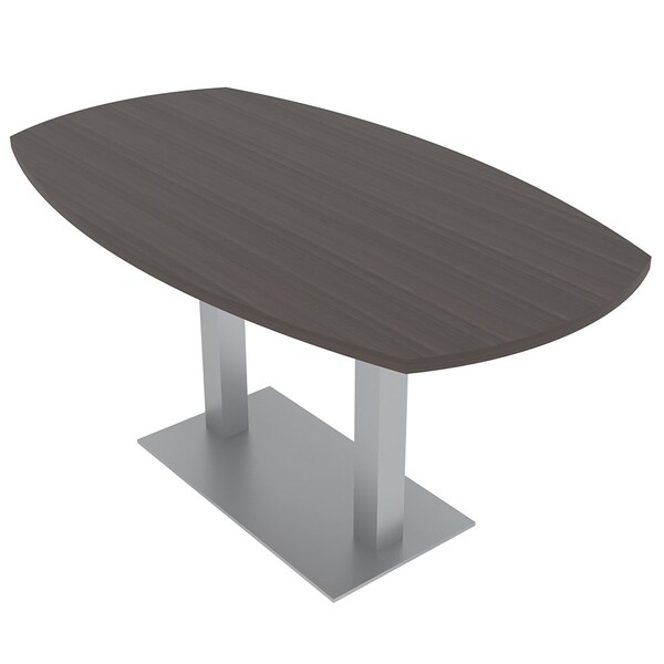 Skutchi Designs 33.5 in W, 59.5 in L, 29 in H, Engineered Wood Top, Brown HAR-ABOT-34X60-DOU-XD1025 - main
